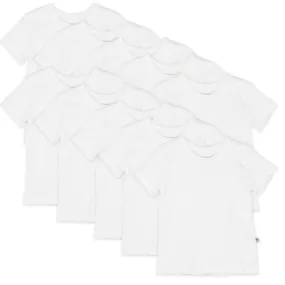 10-Pack Organic Cotton Short Sleeve T-Shirts