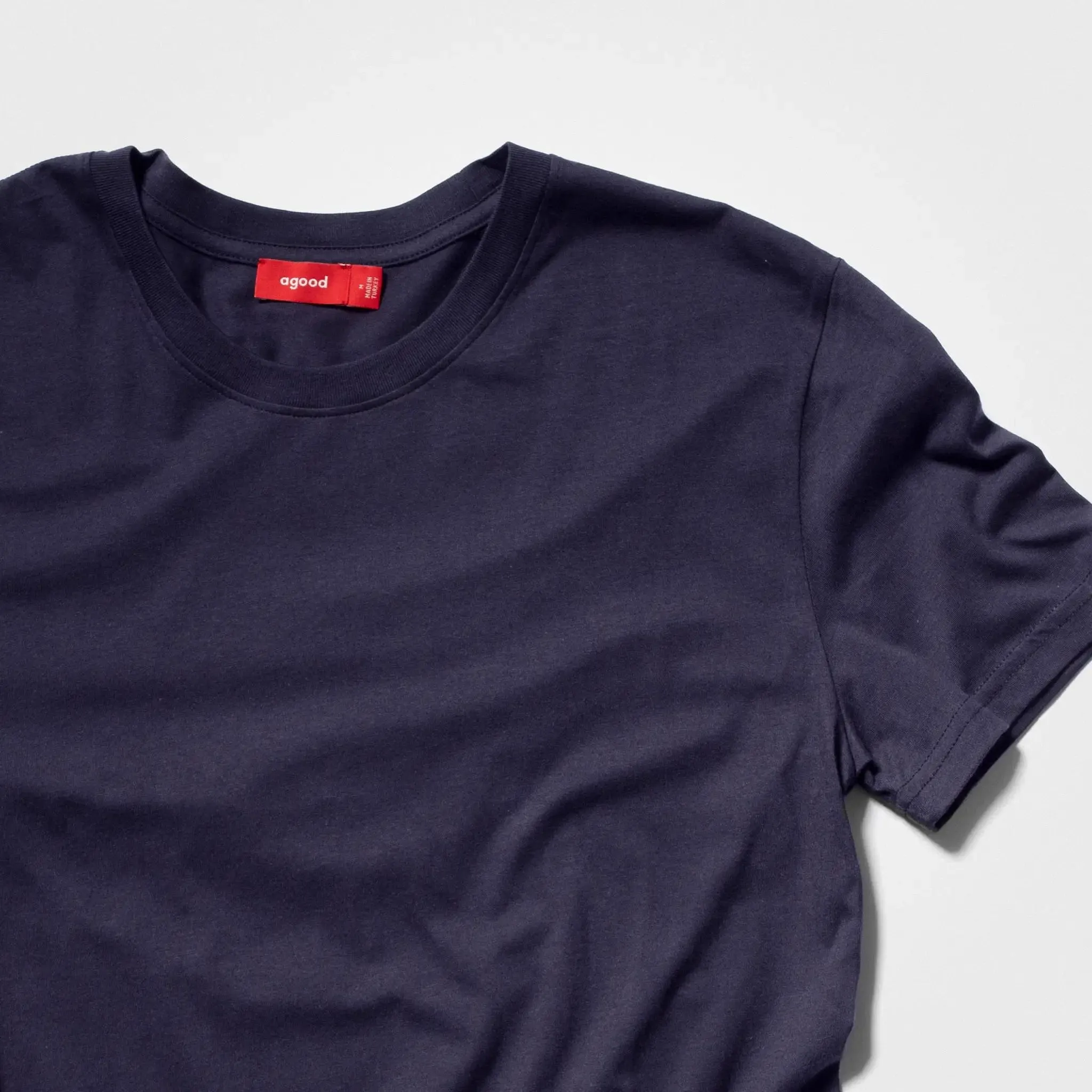 5 Pack | Men’s T-Shirts, Recycled Cotton, Midnight