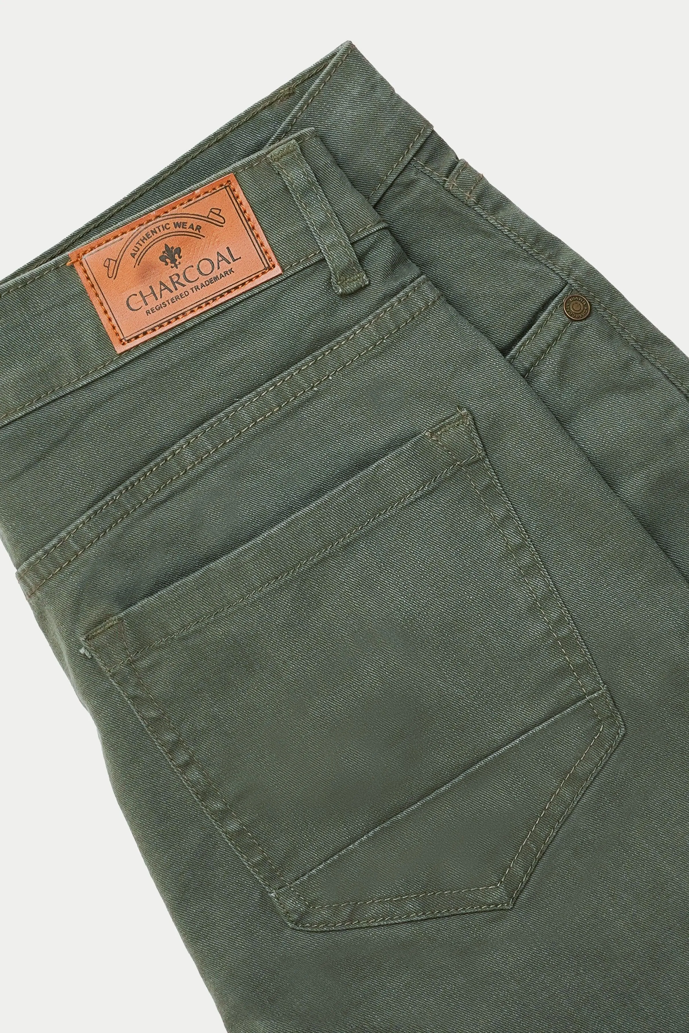 5-PKT PANT GREEN