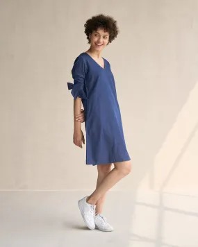 A-line Dress - Blue