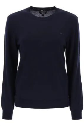 A.p.c. wool crewneck pullover