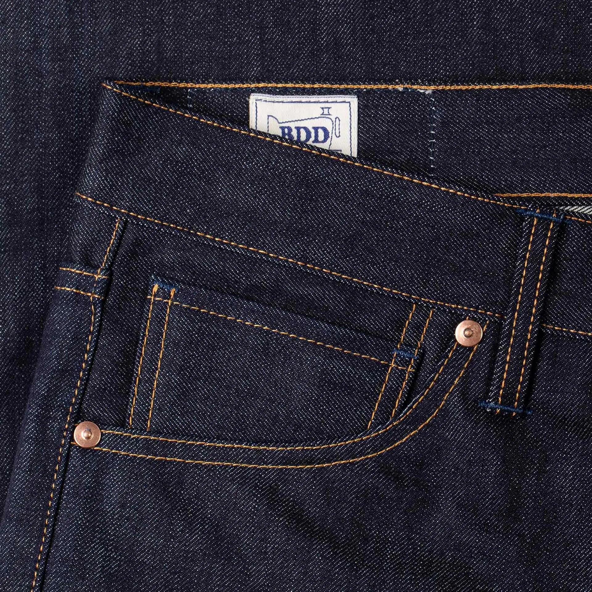 B-02 REGULAR STRAIGHT special #2 15 oz. vintage indigo selvedge