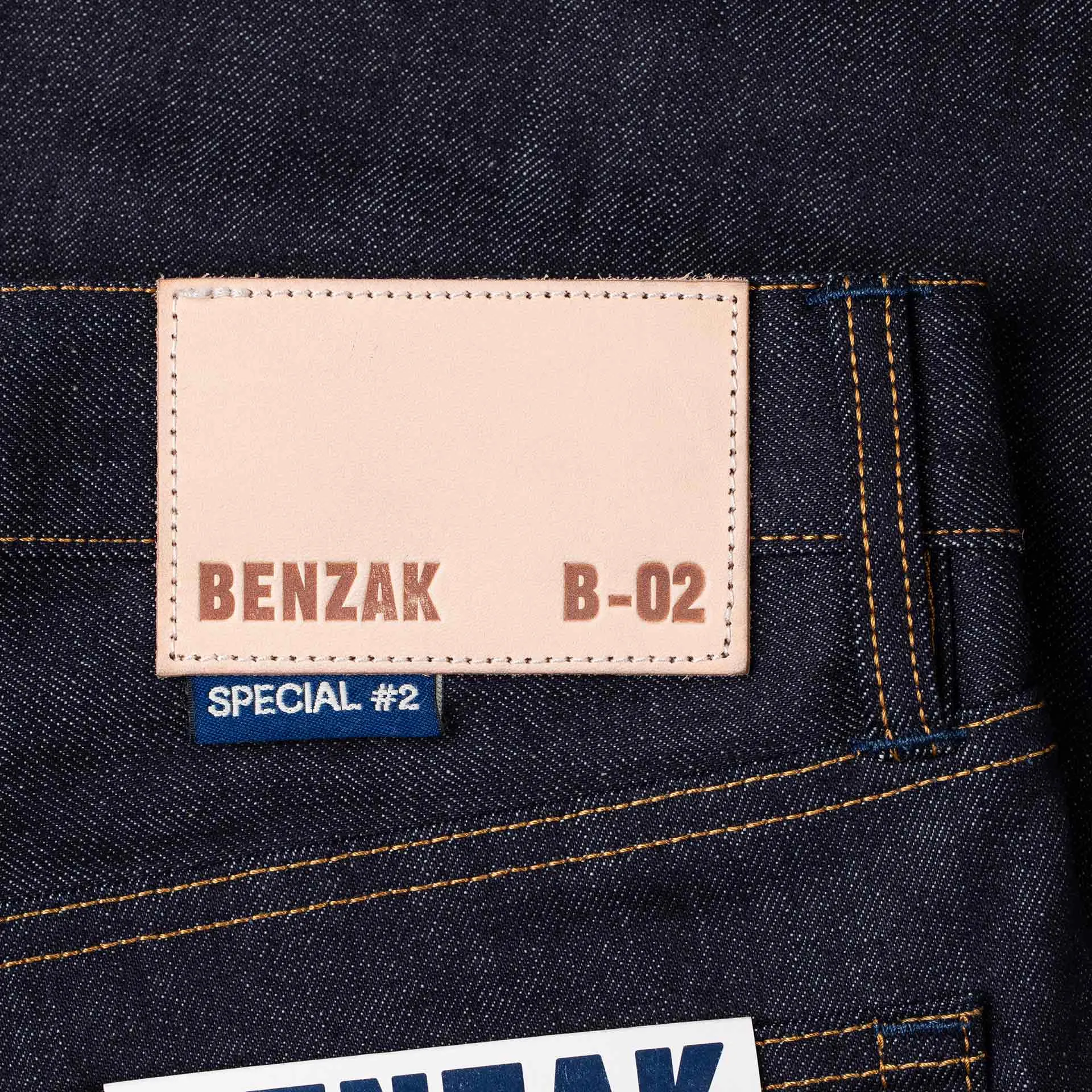 B-02 REGULAR STRAIGHT special #2 15 oz. vintage indigo selvedge