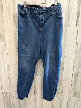 Blue Denim Jeans Skinny Torrid, Size 20