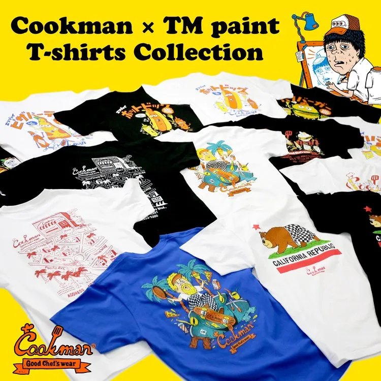 Cookman T-shirts - TM Paint Abbot Kinney : White