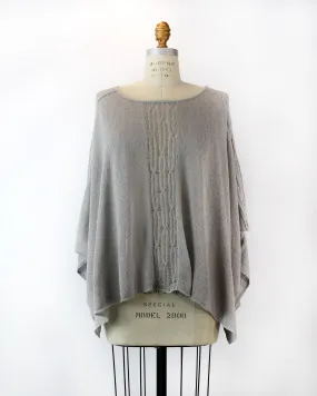 Cotton Bamboo Blend Beach Poncho