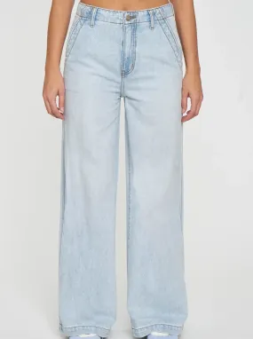 Daze Denim The Kickback High Rise Palazzo