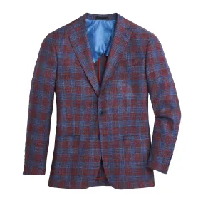 Di Pray Rococco Plaid Sport Coat - Stylish Mens Blazer for Classic Charm