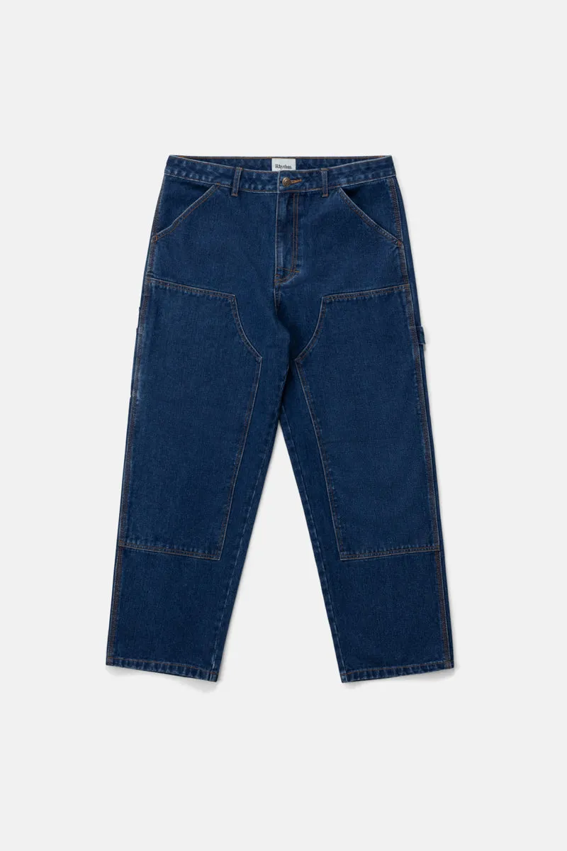 Double Knee Jean Indigo