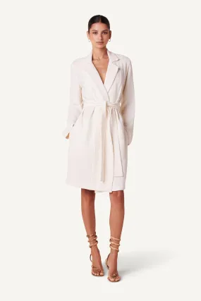 FAYE GAUZE TRENCH | GARDENIA