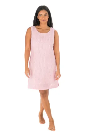 Ginnie Shift Dress - Pink Stripe