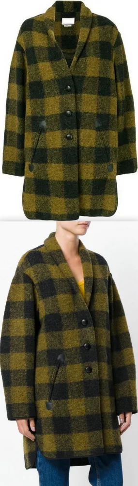 'Gino' Plaid Coat