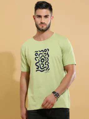 Green Snake Crewneck T-Shirt