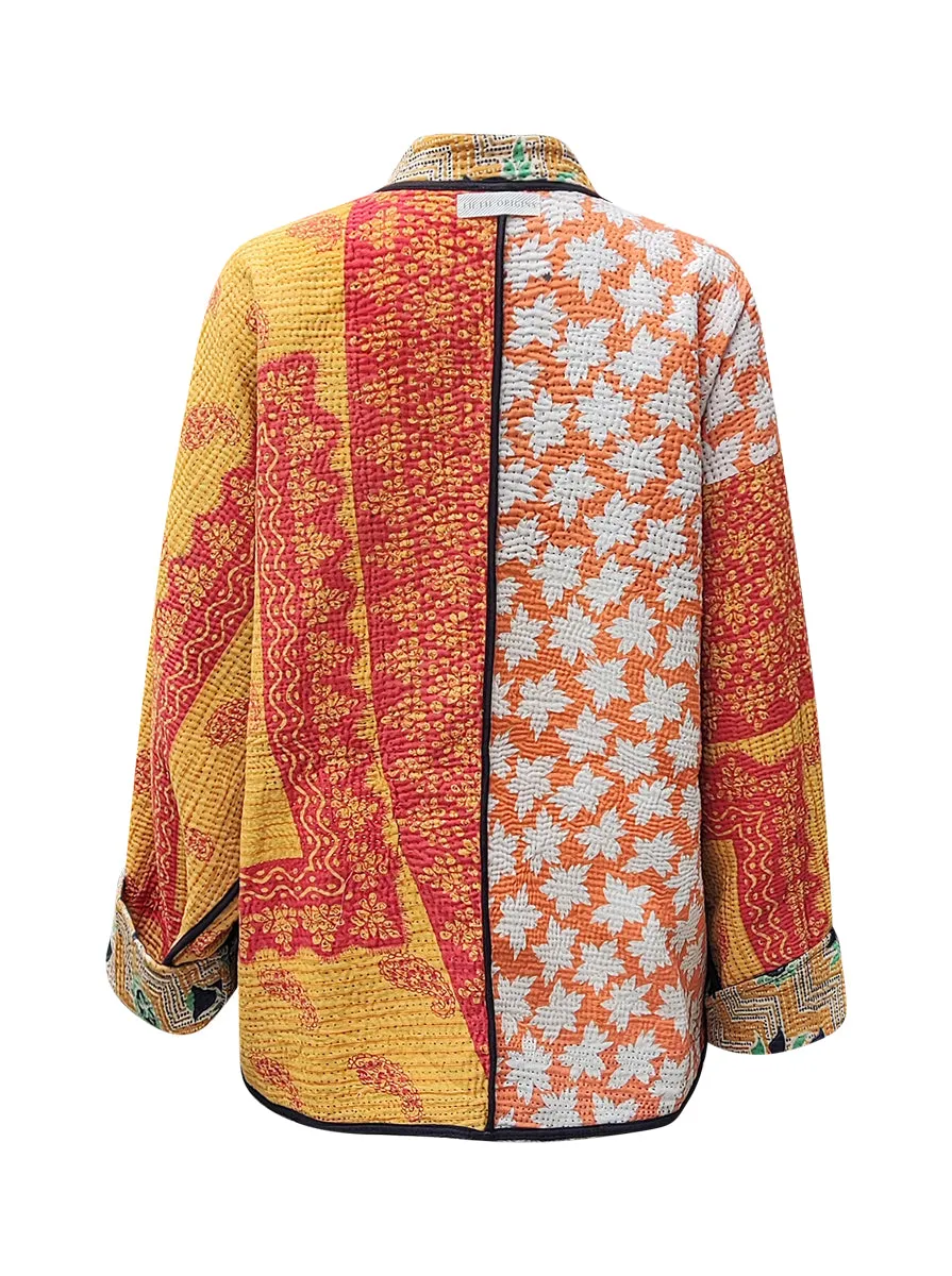 kantha vintage short jacket rangeela