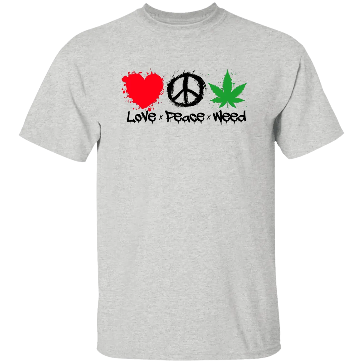 Love Peace Weed T-Shirt