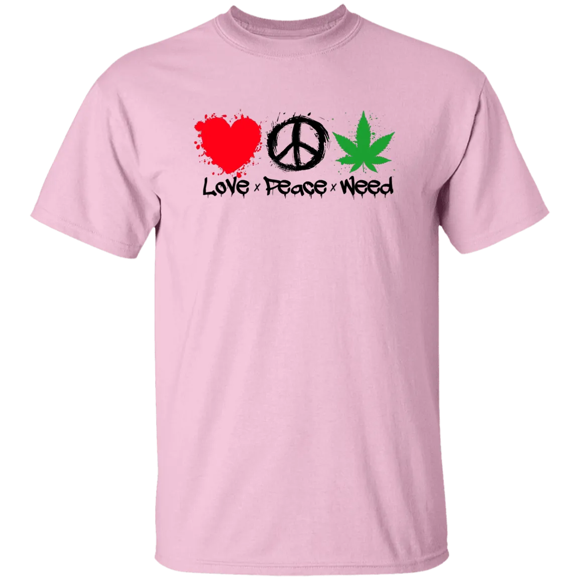 Love Peace Weed T-Shirt