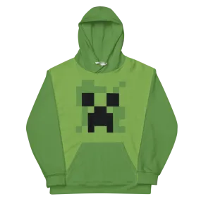 Minecraft Creeper Adult Pullover Hoodie