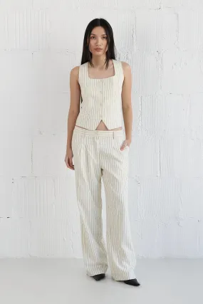 Mod Ref - The Frances Pants | White