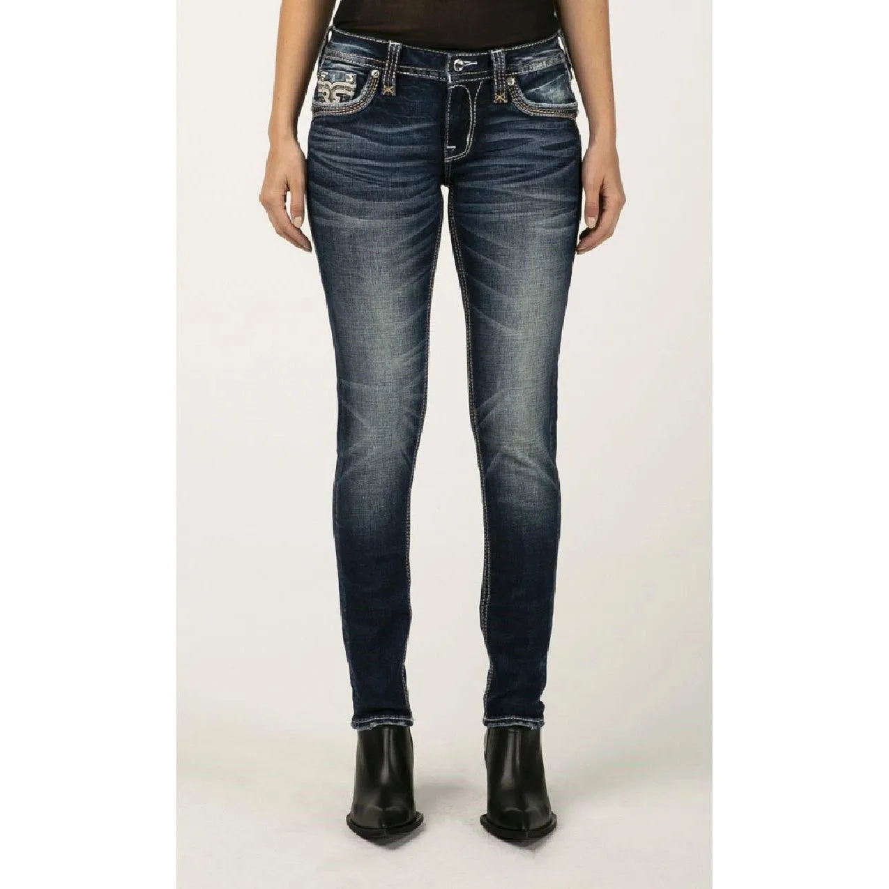 Rock Revival Skinny Jeans Hibiscus