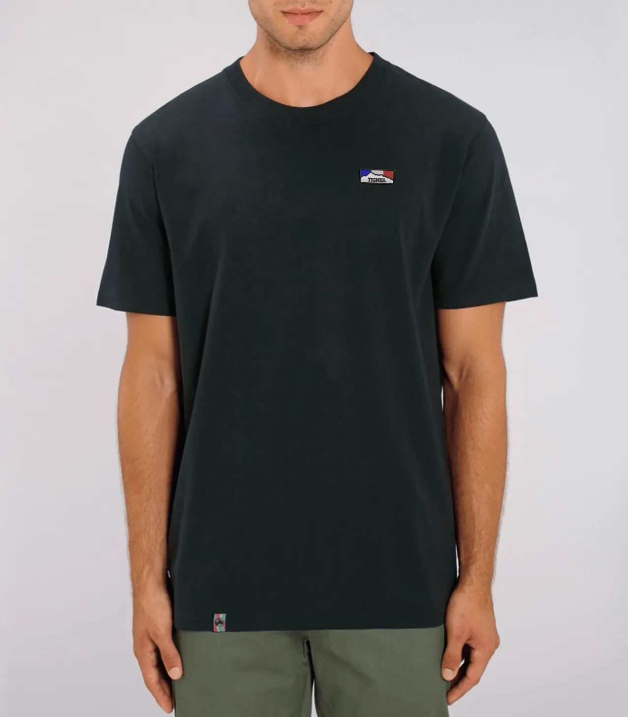 Tignes T-Shirt | Men's Relaxed Fit | 100% Organic Cotton.